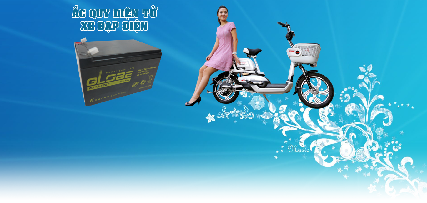 ắc quy điện tử, xe đạp điện